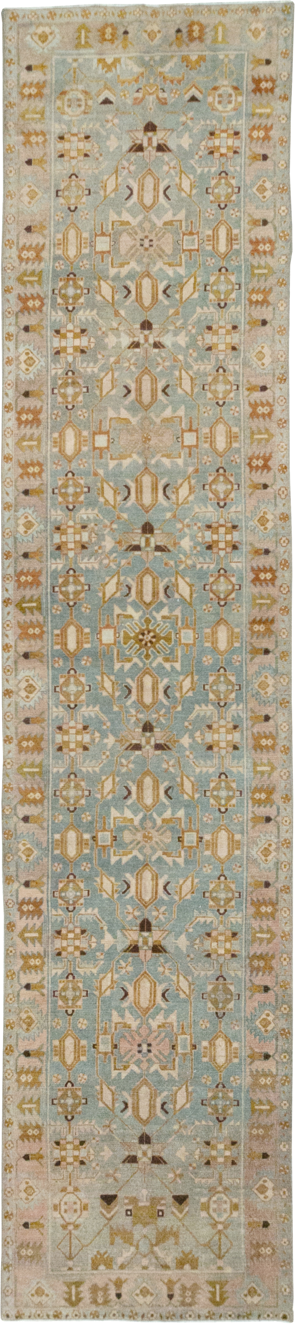 Vintage Persian Malayer Long Runner, No.32759 - Galerie Shabab