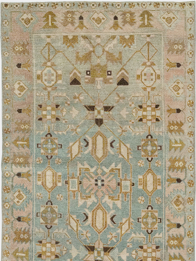 Vintage Persian Malayer Long Runner, No.32759 - Galerie Shabab