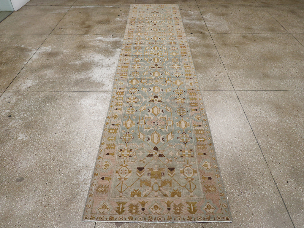 Vintage Persian Malayer Long Runner, No.32759 - Galerie Shabab