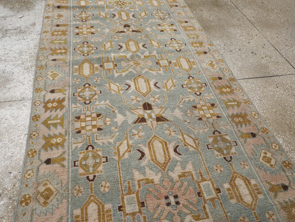 Vintage Persian Malayer Long Runner, No.32759 - Galerie Shabab