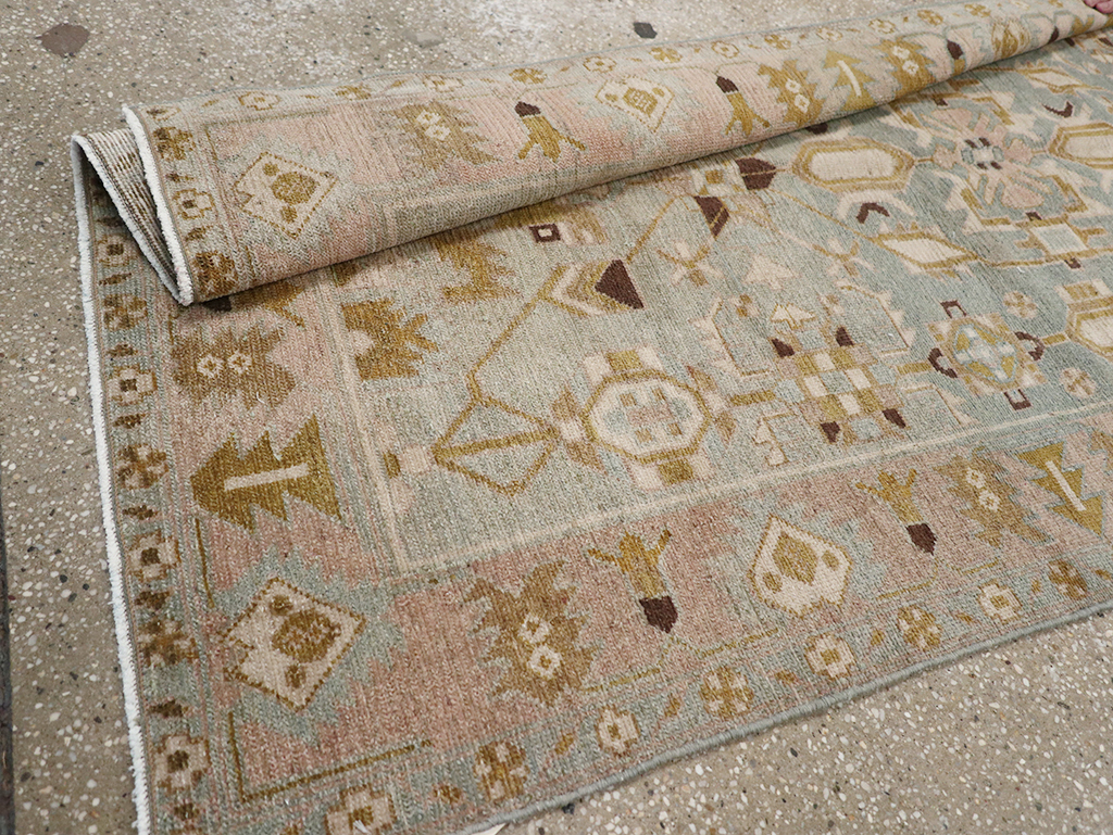 Vintage Persian Malayer Long Runner, No.32759 - Galerie Shabab