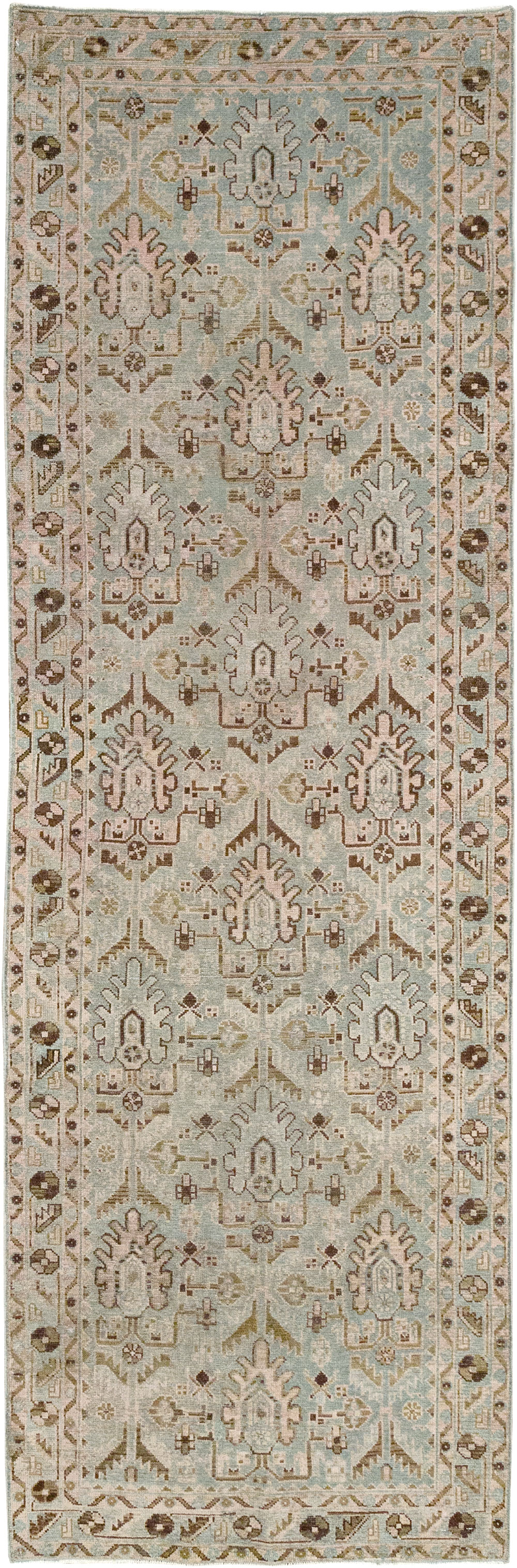 Vintage Persian Malayer Runner, No.32761 - Galerie Shabab