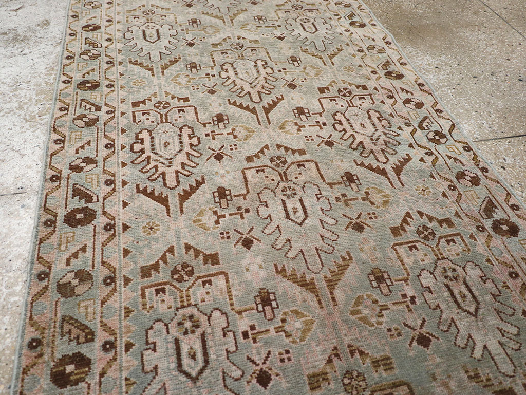 Vintage Persian Malayer Runner, No.32761 - Galerie Shabab