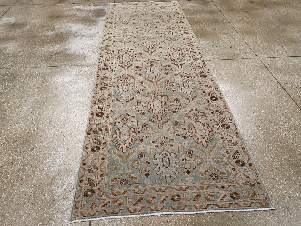 Vintage Persian Malayer Runner, No.32761 - Galerie Shabab