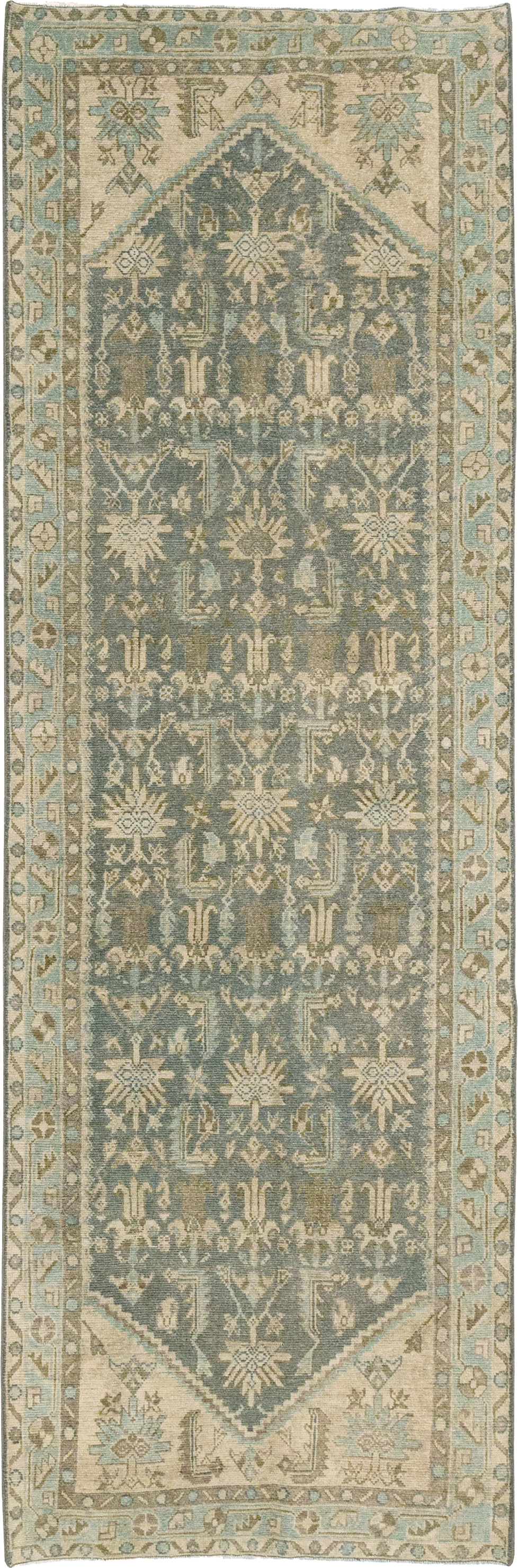 Vintage Persian Malayer Runner, No.32762 - Galerie Shabab
