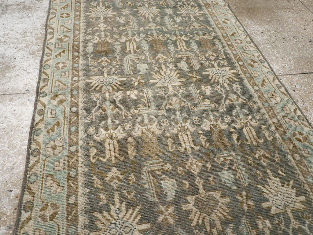 Vintage Persian Malayer Runner, No.32762 - Galerie Shabab