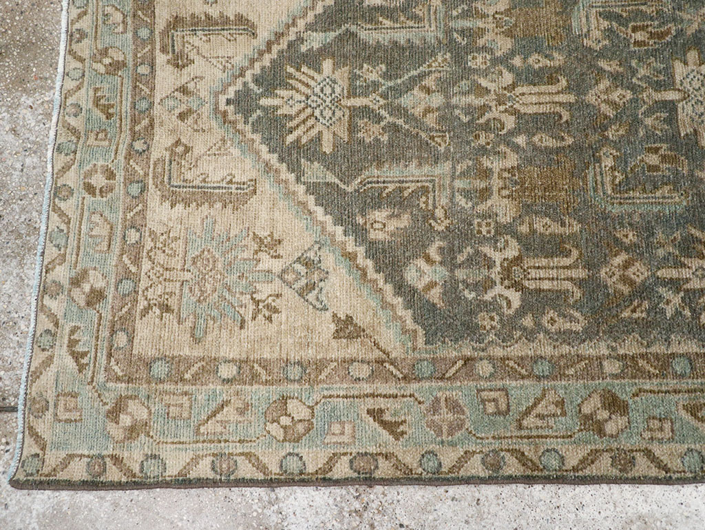 Vintage Persian Malayer Runner, No.32762 - Galerie Shabab