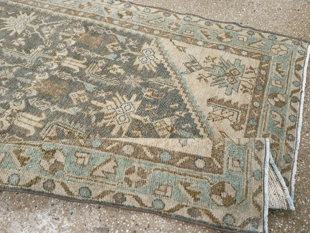Vintage Persian Malayer Runner, No.32762 - Galerie Shabab