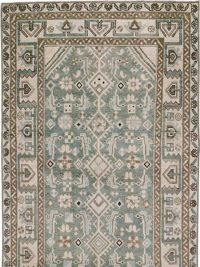 Vintage Persian Malayer Runner, No.32763 - Galerie Shabab