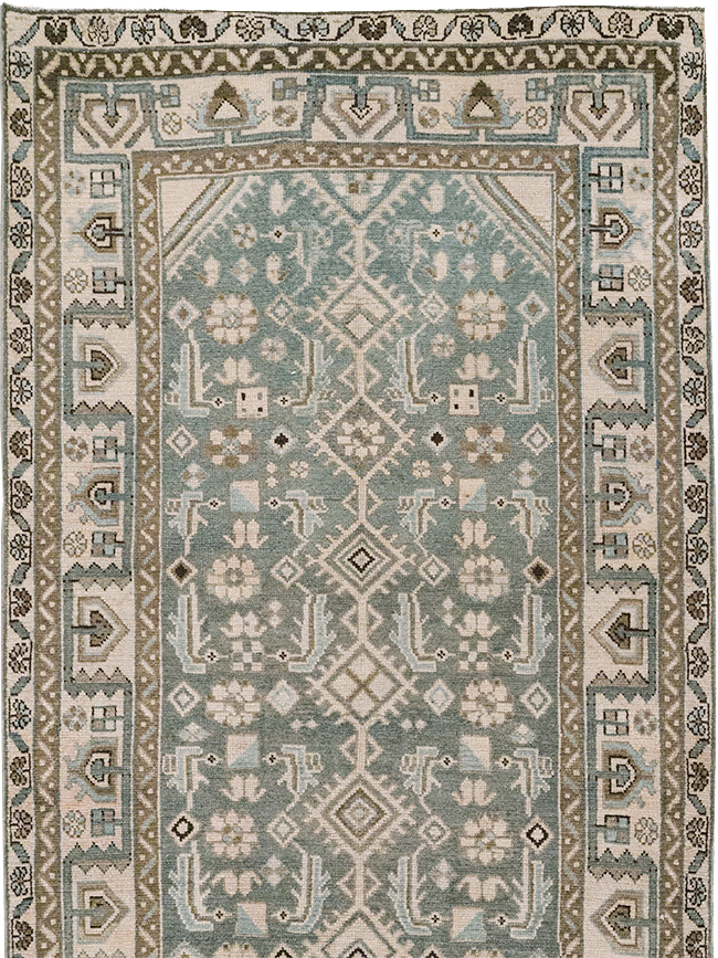 Vintage Persian Malayer Runner, No.32763 - Galerie Shabab