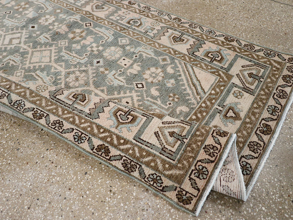 Vintage Persian Malayer Runner, No.32763 - Galerie Shabab