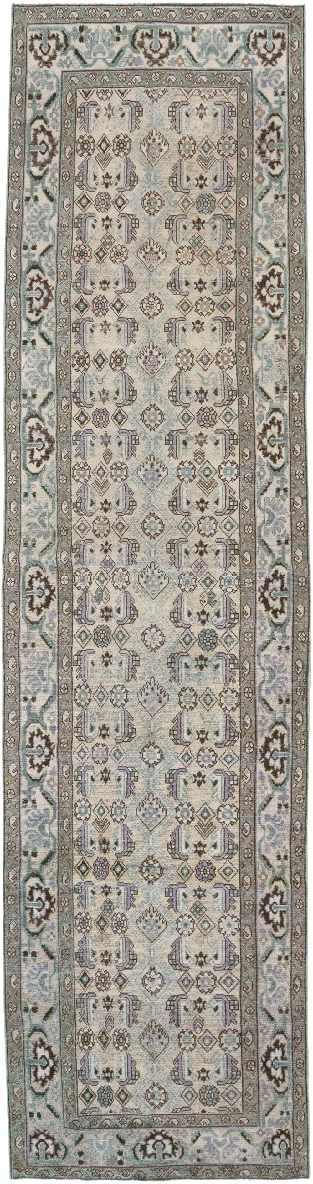 Vintage Persian Malayer Runner, No.32764 - Galerie Shabab