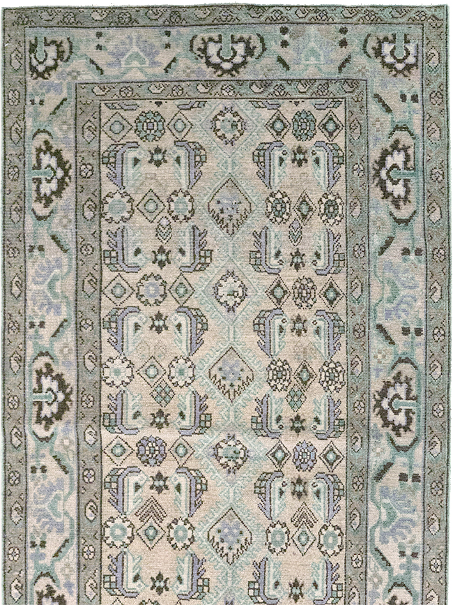 Vintage Persian Malayer Runner, No.32764 - Galerie Shabab