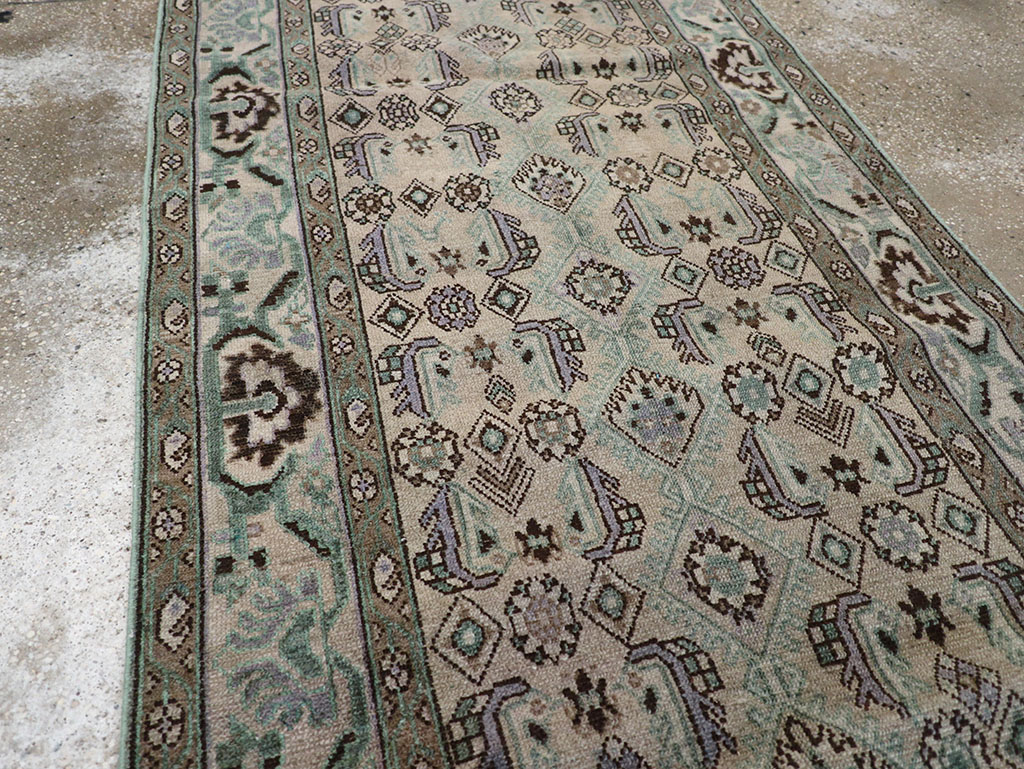 Vintage Persian Malayer Runner, No.32764 - Galerie Shabab