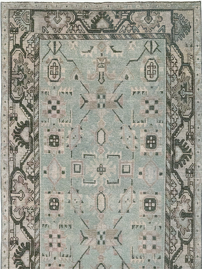 Vintage Persian Malayer Runner, No.32765 - Galerie Shabab