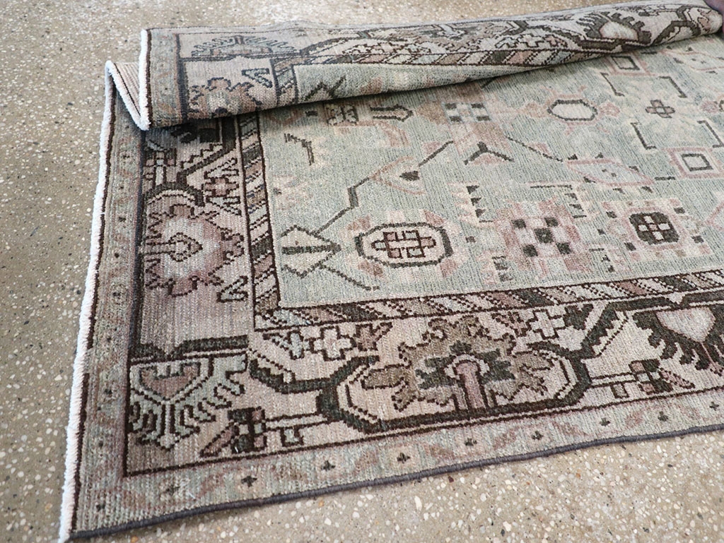 Vintage Persian Malayer Runner, No.32765 - Galerie Shabab