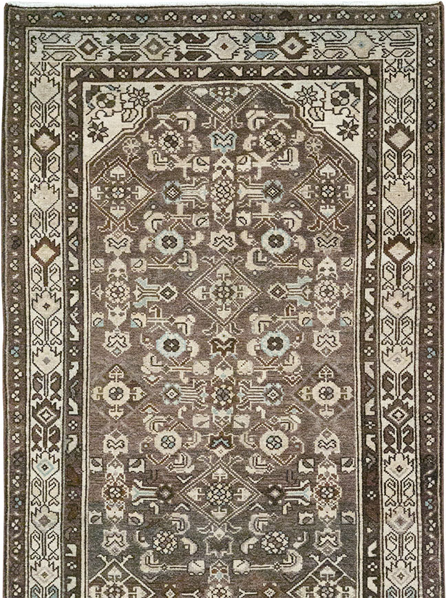 Vintage Persian Malayer Runner, No.32766 - Galerie Shabab