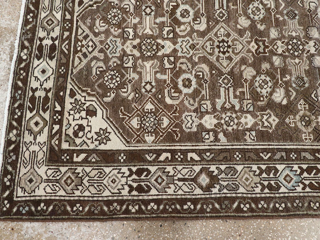 Vintage Persian Malayer Runner, No.32766 - Galerie Shabab