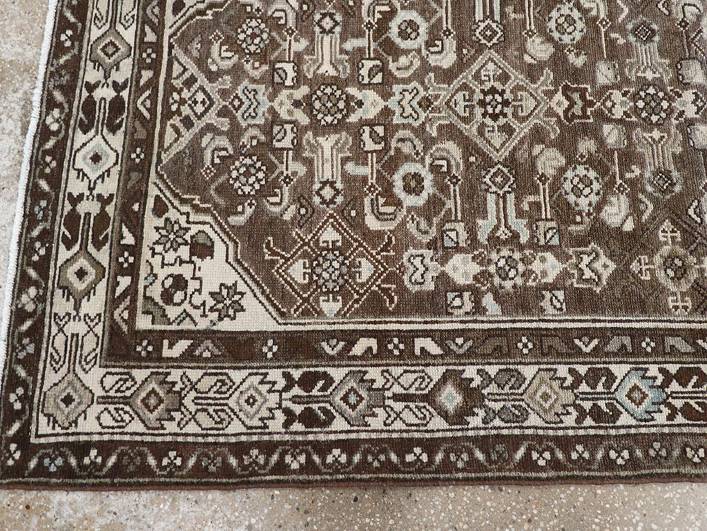 Vintage Persian Malayer Runner, No.32766 - Galerie Shabab