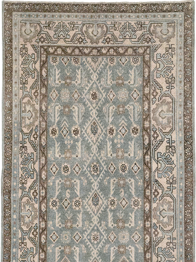 Vintage Persian Malayer Runner, No.32767 - Galerie Shabab
