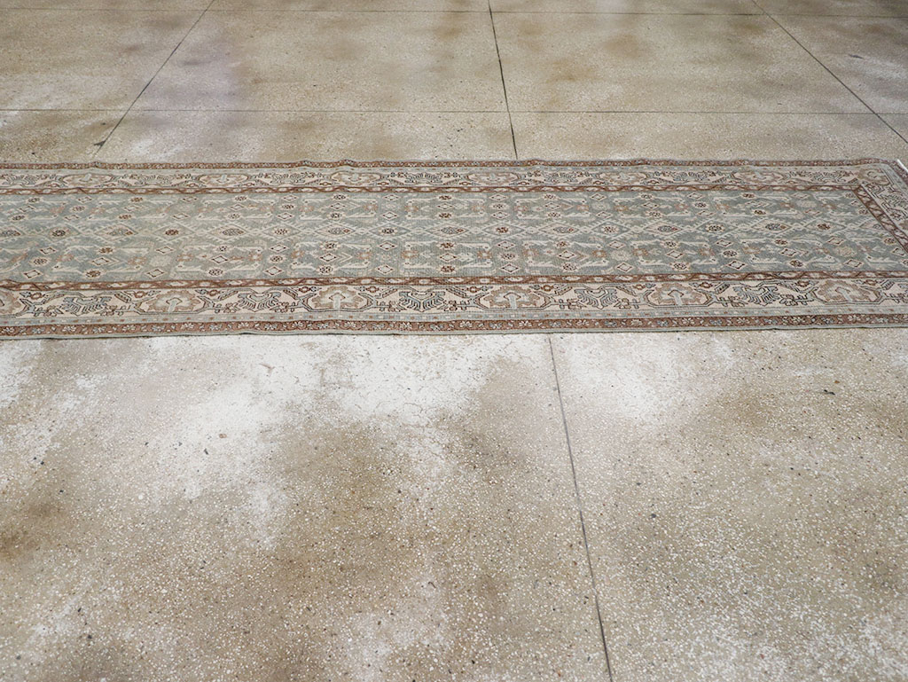 Vintage Persian Malayer Runner, No.32767 - Galerie Shabab