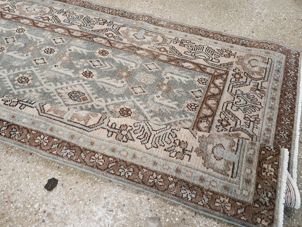Vintage Persian Malayer Runner, No.32767 - Galerie Shabab
