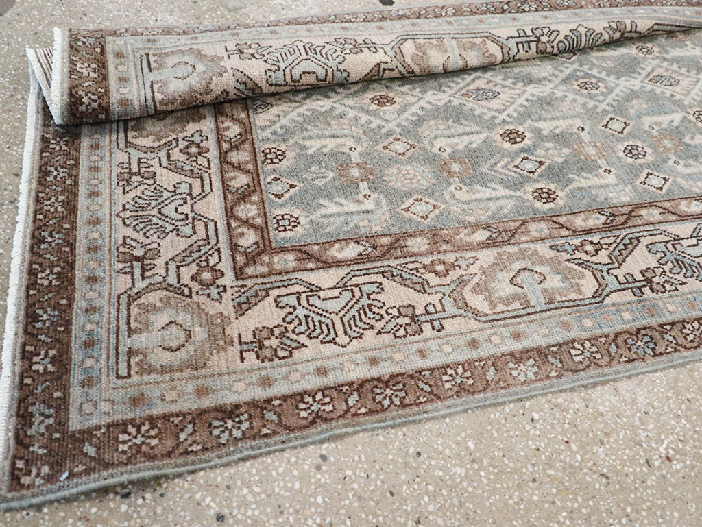 Vintage Persian Malayer Runner, No.32767 - Galerie Shabab