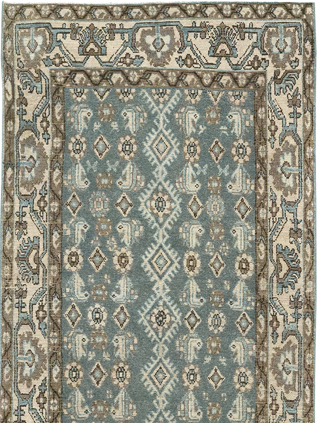 Vintage Persian Malayer Runner, No.32769 - Galerie Shabab