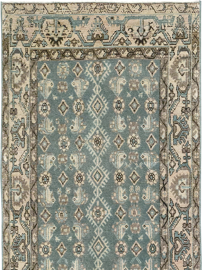 Vintage Persian Malayer Runner, No.32769 - Galerie Shabab