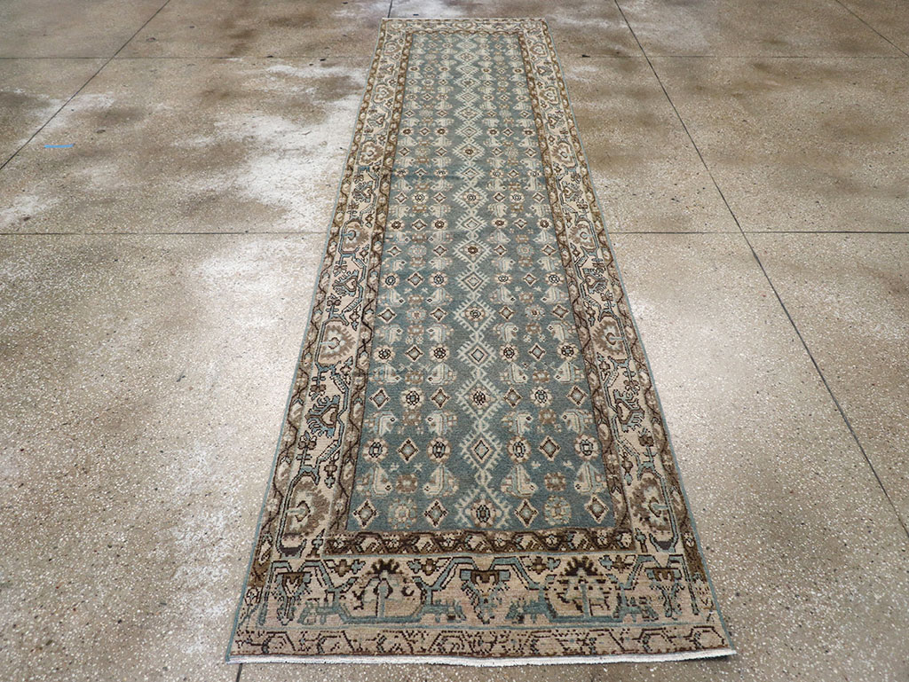 Vintage Persian Malayer Runner, No.32769 - Galerie Shabab