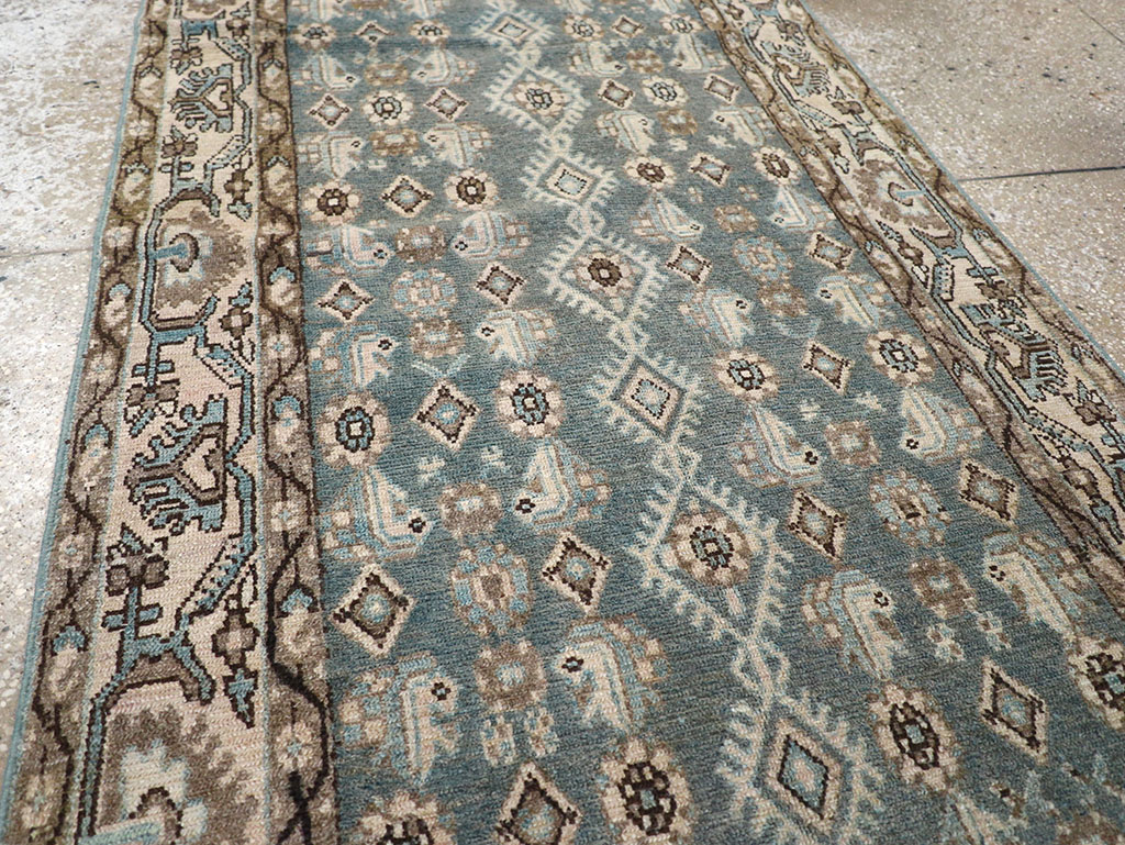 Vintage Persian Malayer Runner, No.32769 - Galerie Shabab