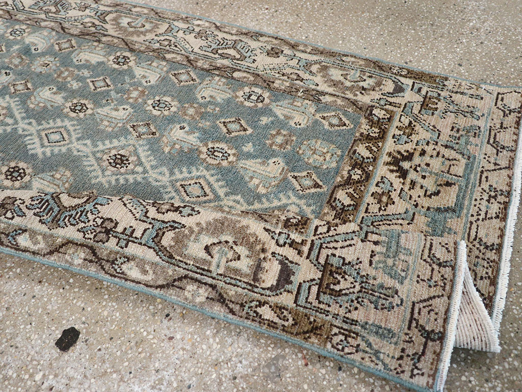 Vintage Persian Malayer Runner, No.32769 - Galerie Shabab