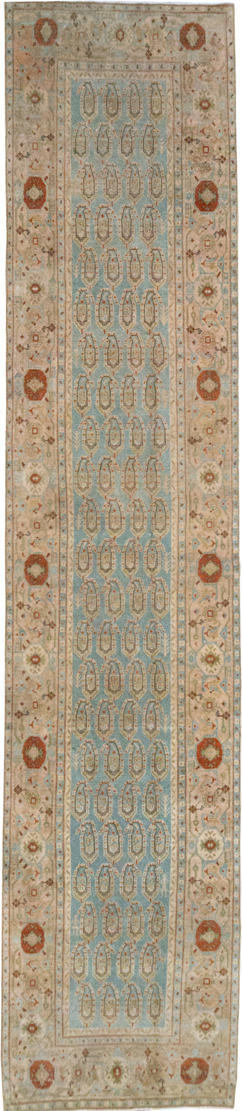 Vintage Persian Malayer Long Runner, No.32771 - Galerie Shabab