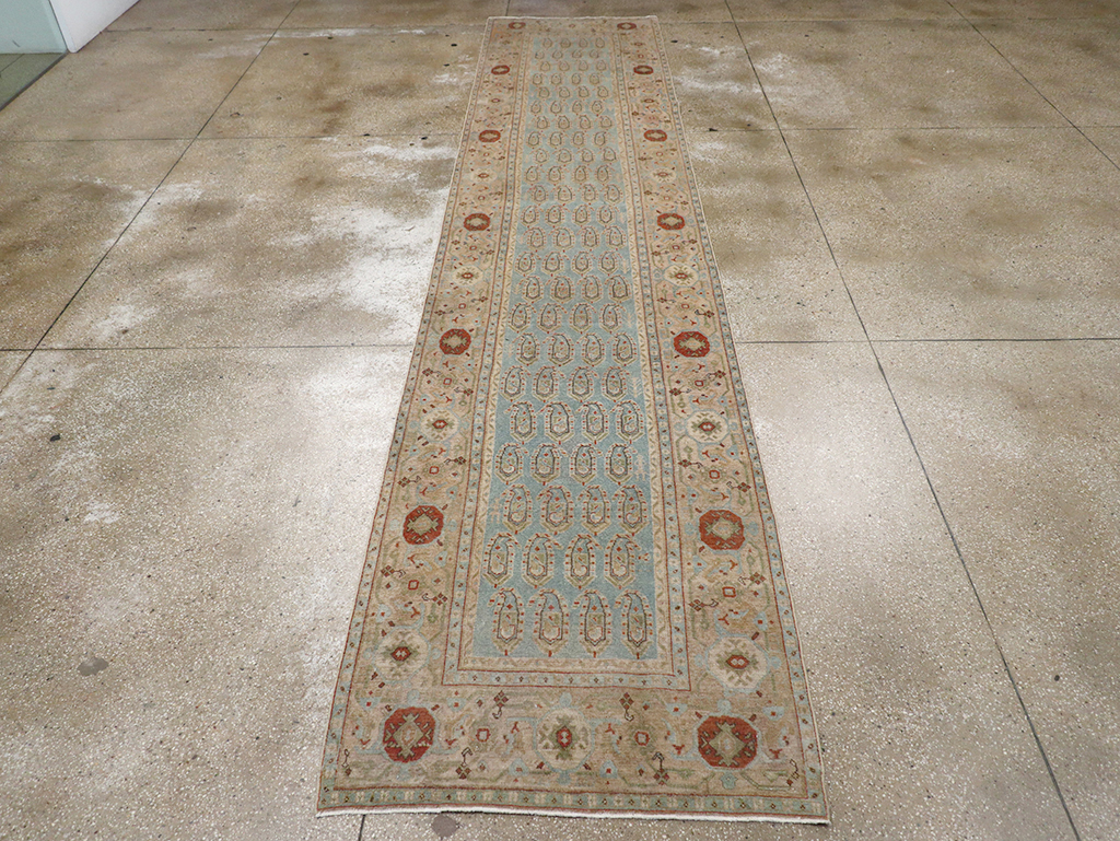 Vintage Persian Malayer Long Runner, No.32771 - Galerie Shabab