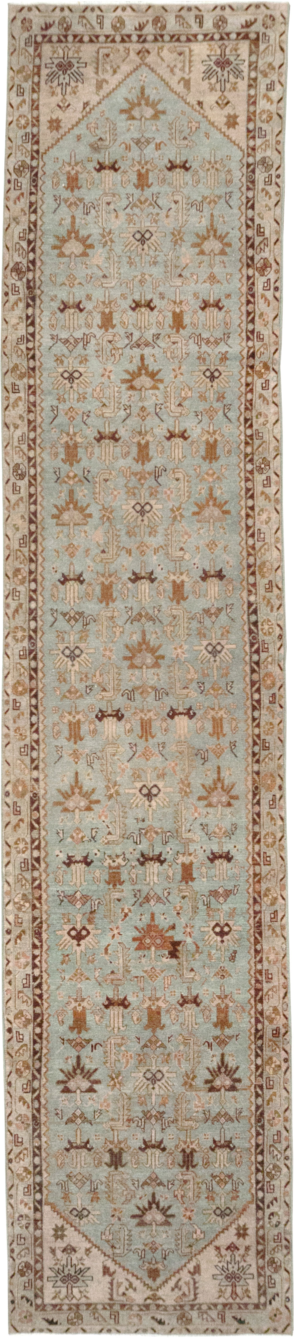 Vintage Persian Malayer Long Runner, No.32772 - Galerie Shabab