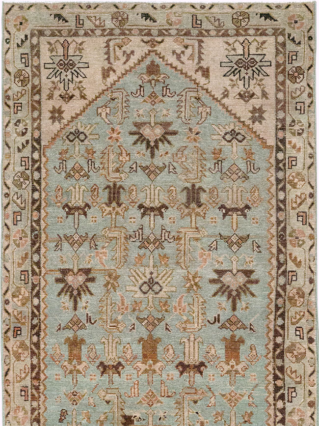Vintage Persian Malayer Long Runner, No.32772 - Galerie Shabab