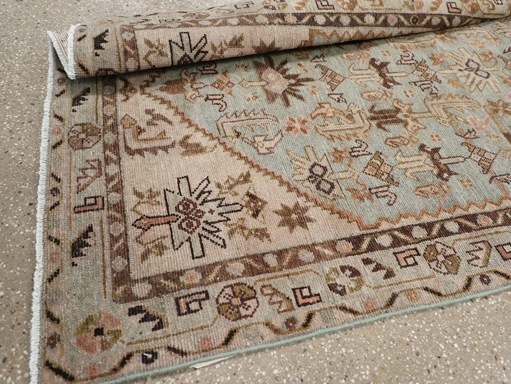 Vintage Persian Malayer Long Runner, No.32772 - Galerie Shabab