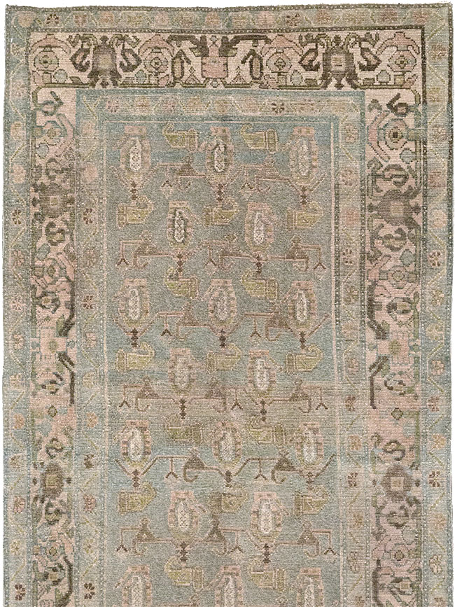 Vintage Persian Malayer Long Runner (Pair: 2 of 2), No.32773 - Galerie Shabab