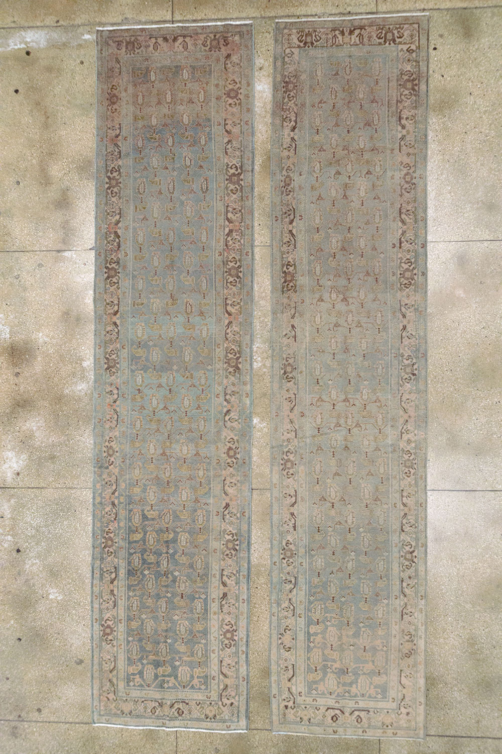 Vintage Persian Malayer Long Runner (Pair: 2 of 2), No.32773 - Galerie Shabab