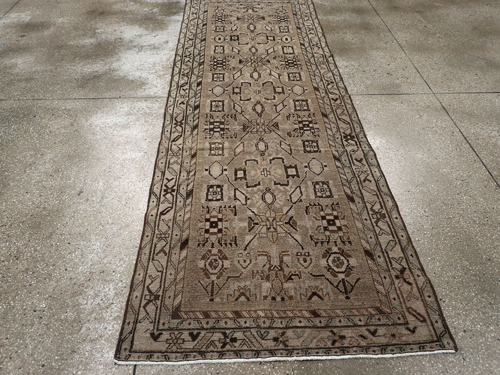 Antique Persian Malayer Runner, No.32775 - Galerie Shabab