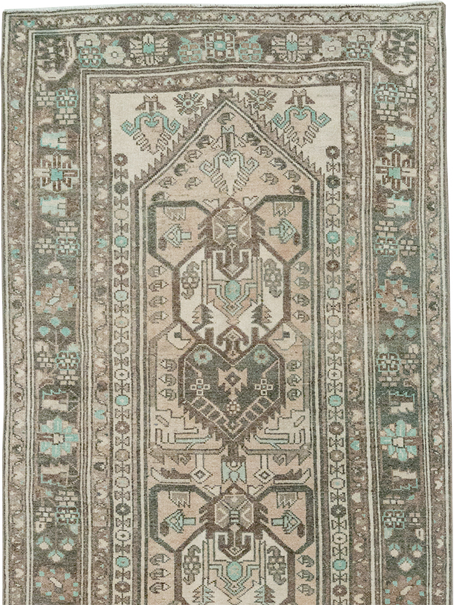 Vintage Persian Malayer Long Runner, No.32776 - Galerie Shabab