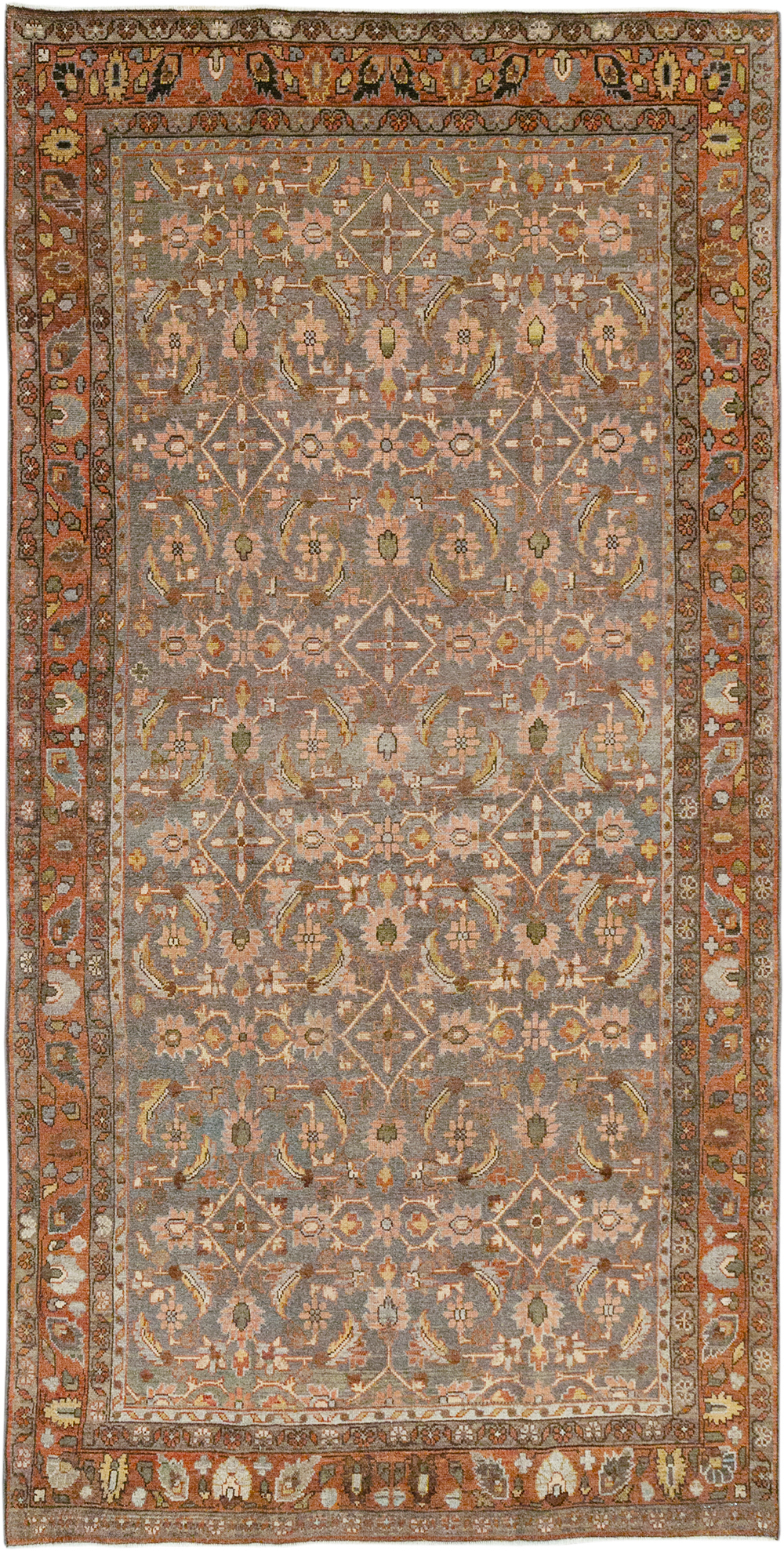 Antique Persian Bakhtiari Gallery Rug, No.32778 - Galerie Shabab