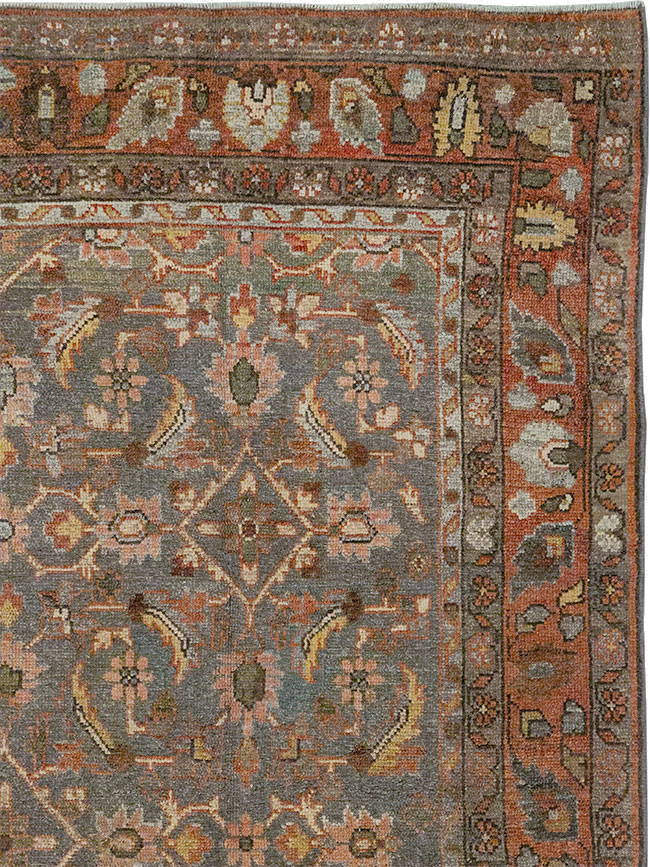 Antique Persian Bakhtiari Gallery Rug, No.32778 - Galerie Shabab