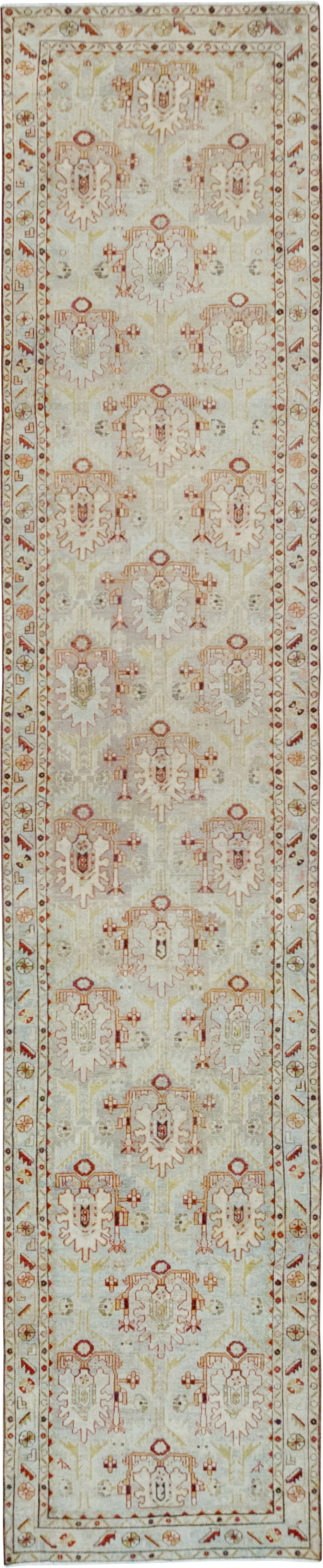 Vintage Persian Malayer Long Runner, No.32779 - Galerie Shabab