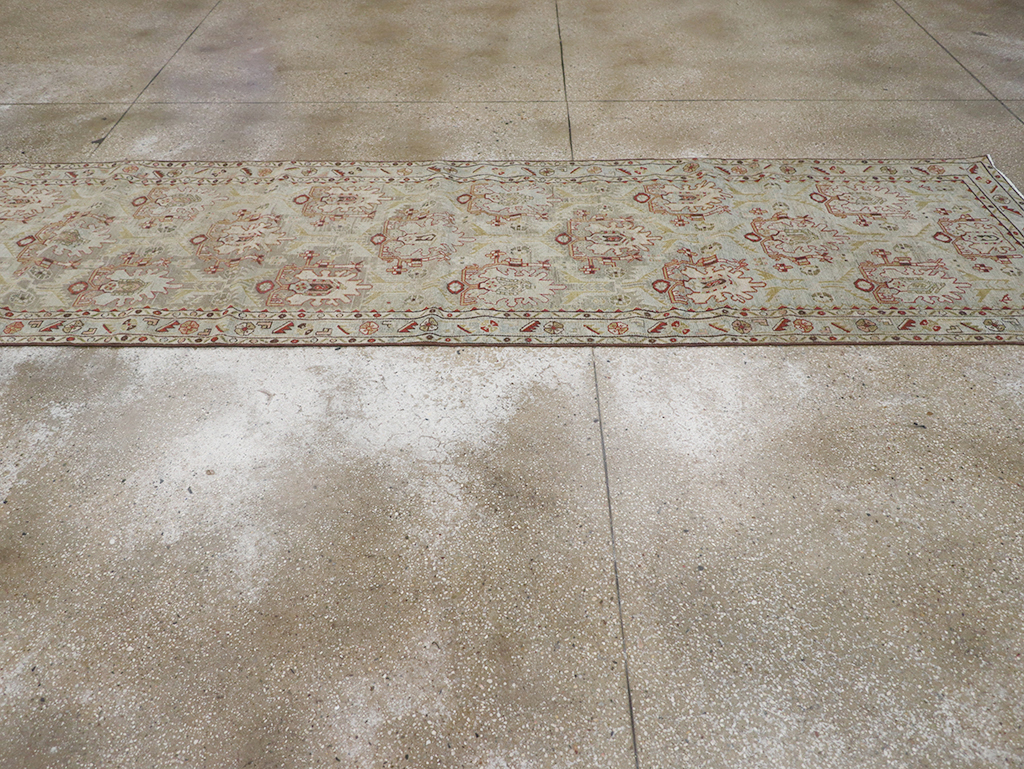 Vintage Persian Malayer Long Runner, No.32779 - Galerie Shabab