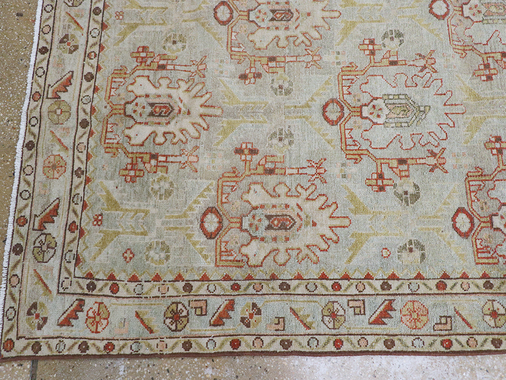 Vintage Persian Malayer Long Runner, No.32779 - Galerie Shabab