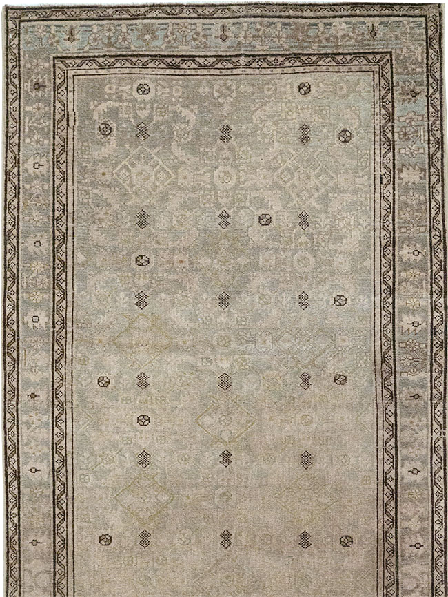 Vintage Persian Malayer Runner, No.32780 - Galerie Shabab