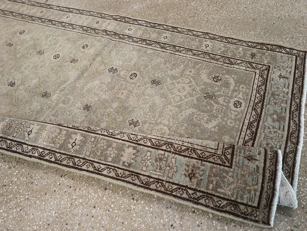 Vintage Persian Malayer Runner, No.32780 - Galerie Shabab