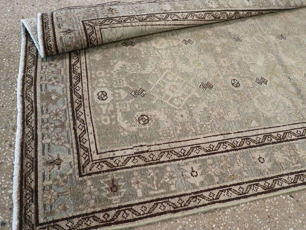 Vintage Persian Malayer Runner, No.32780 - Galerie Shabab