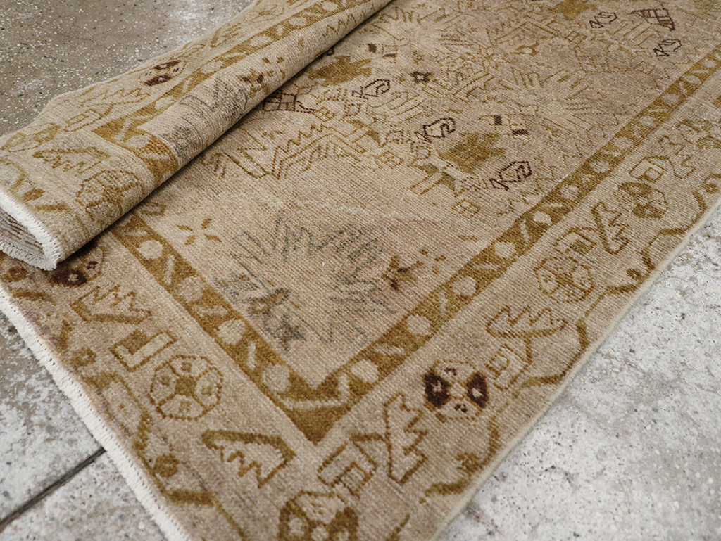 Vintage Persian Malayer Rug, No.32781 - Galerie Shabab